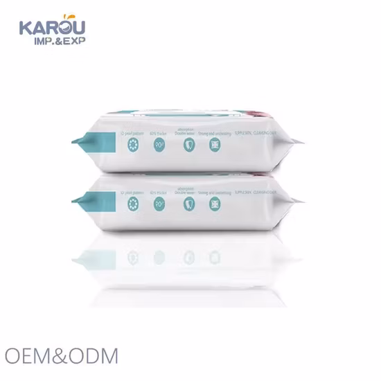 China Manufacturer Perfume Private Label Disposable Body Cleansing Incontinence Baby Adult Wet Wipes