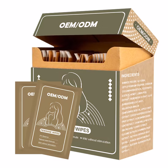 Частные изготовленные на заказ женские интимные части, чистая гигиена Инь, влажные ежедневные влажные салфетки для взрослых без запаха для взрослых