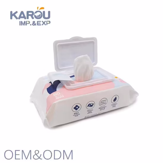 Китай производитель парфюмерии Private Label одноразовые очищающие влажные салфетки для тела при недержании для детей и взрослых
